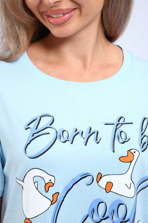 Женская пижама 20522 / голубой