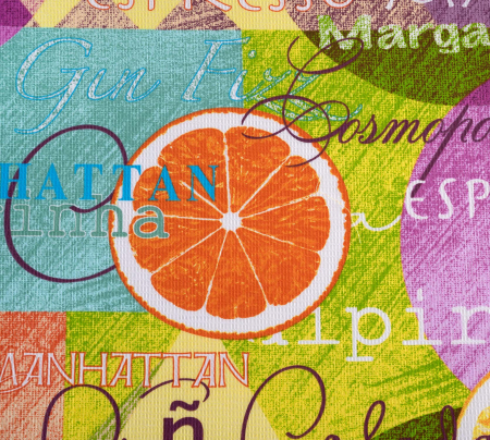 Полотенце банное вафельное Тропикана