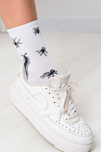 Носки стандарт женские Сороконожка (набор 3 пары) / белый