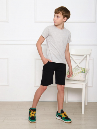 Шорты детские Букварик / черный