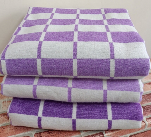 Одеяло байковое 400 гр. 80% хлопок / расцветки в ассортименте