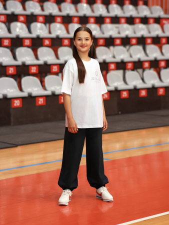 Брюки для девочки Успех-3 / графитовый