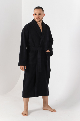 Халат мужской Комфорт-4 / Черый