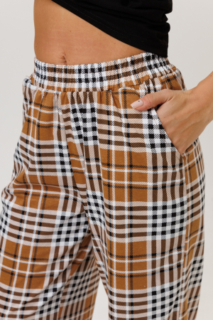 Женский костюм с брюками 2260 / Горчичный