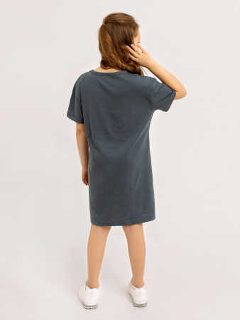 Платье детское "Милашка" арт. дк335 / серый