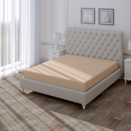 Простыня "Verossa" Stripe / Bronze