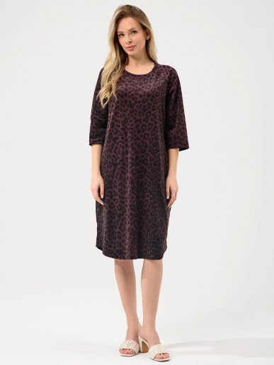 Женская туника "Сафари" 2427-В / Бордовый