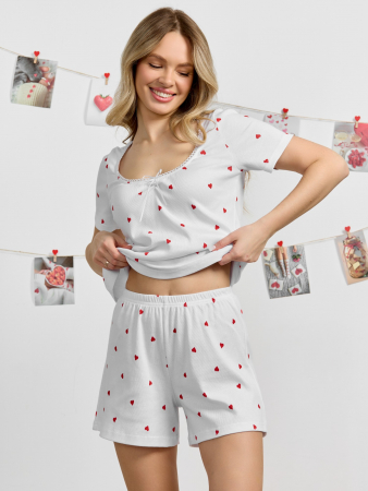 Женская пижама Верса-3 / белый