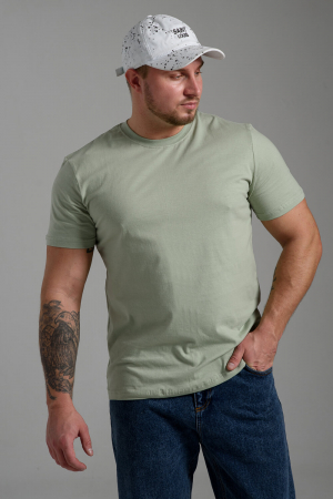 Футболка унисекс 8471/4 / серо-зеленый