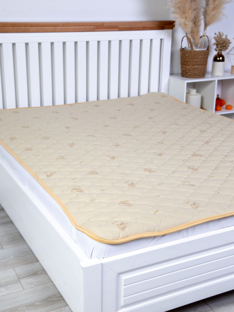 Наматрасник овечья шерсть поплин