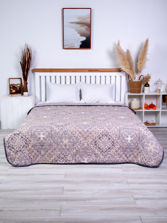 Одеяло-покрывало поплин лен 300 гр/м2