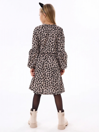 Детское платье "Фея" / Леопард