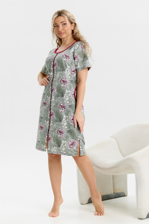 Женский халат 37002 / хаки