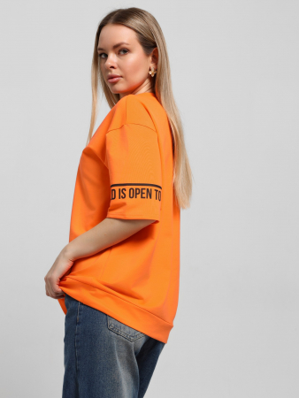 Женская футболка Терри-2 / оранжевая