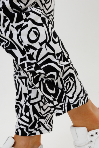 Женский костюм с брюками 2171 / Черный