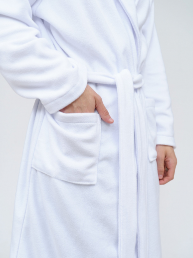 Халат флисовый шалька / расцветки в ассортименте