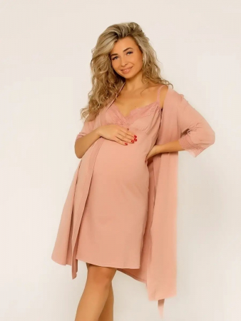 Женский комплект «Для мамы» / Пудровый арт.к1156п