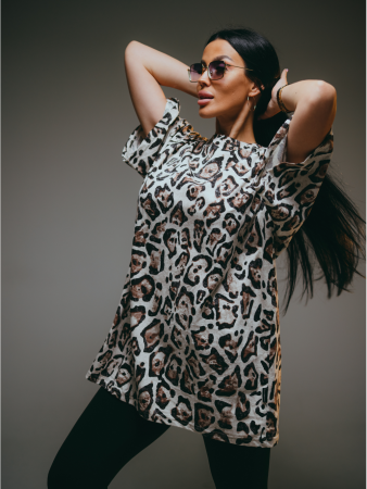 Женская футболка Ирбис / Энимал