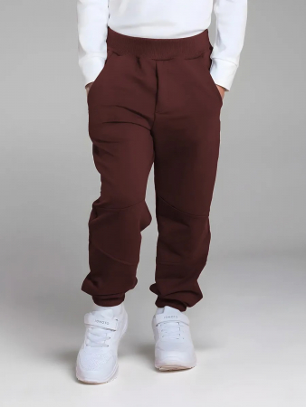 Детские брюки "Конструктор" / Молочный шоколад