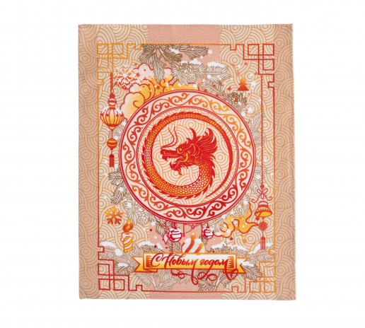 Набор из 3х вафельных полотенец / Новогодний 723