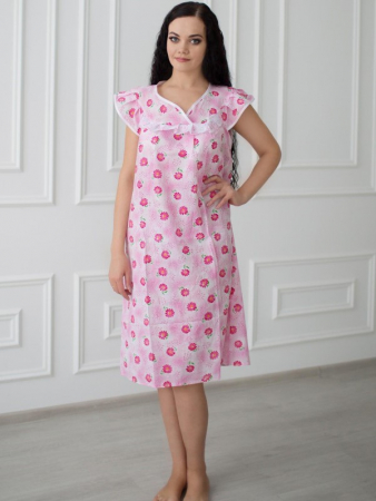 Женская ночная сорочка "Улыбка" (Шуя) М1 / В ассортименте