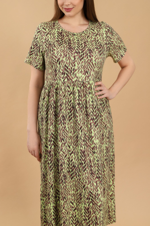 Платье женское Дыхание лета-1 / Зеленый