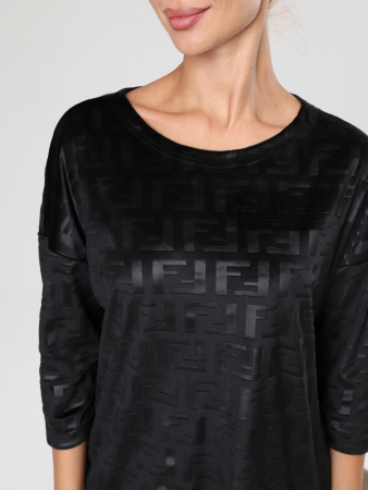 Женский костюм Вениса-Жаккард / черный