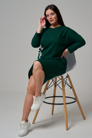 Женское платье 7501 / изумруд