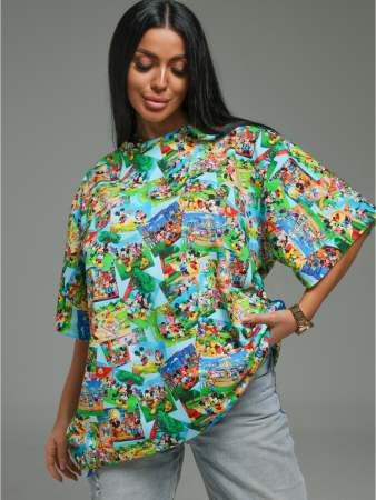 Женская футболка Ирбис / Дисней