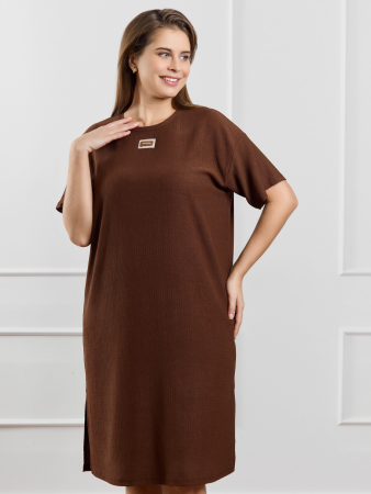 Женская туника Рената-1 / коричневый