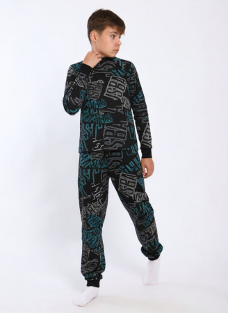 Детская пижама "Макар" / Синий