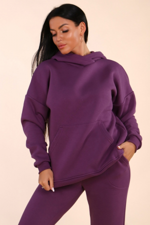 Женский костюм 399 / Ежевичный