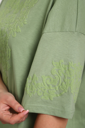 Женская туника 29533 / оливковый