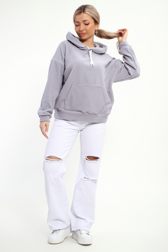 Женская толстовка 18114 / светло-серый
