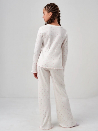 Детская пижама "Ажурные сны" длинный рукав