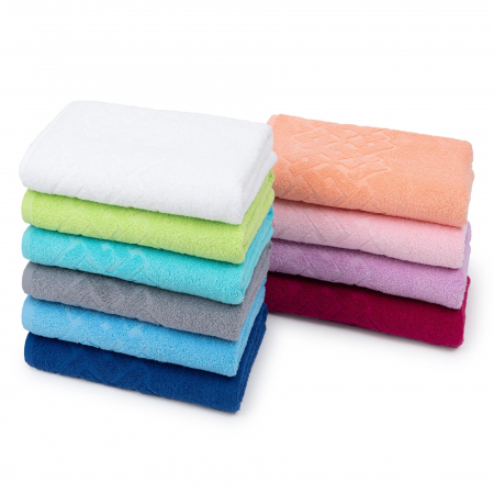 Полотенце махровое Донецкая Мануфактура Baldric / Персик