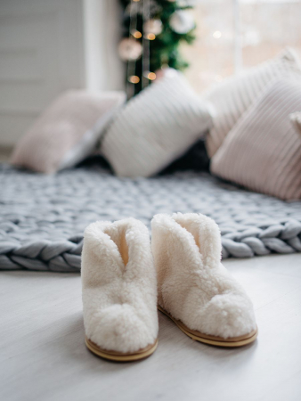 Чуни "Сибирские" / белые