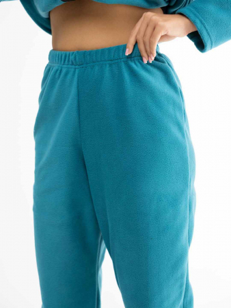 Женский костюм мод.1646/6* / Сине-зеленый