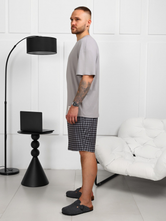 Шорты мужские Генри-2 / клетка