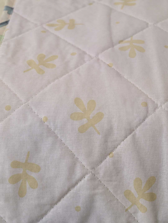 Покрывало стеганое детское поплин / Воздушный замок