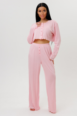 Женская пижама с брюками 2244/1 / Розовый