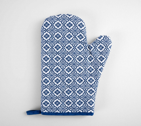 Прихватка-рукавица рогожка / Майолика 1