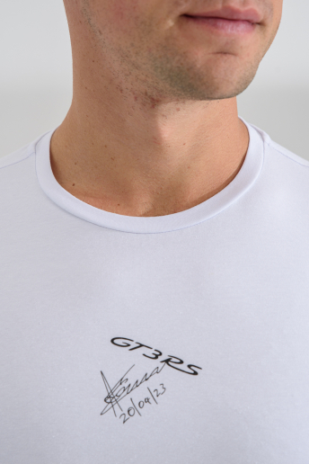 Лонгслив мужской 8562 / белый+порше