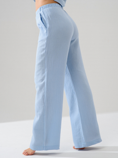 Женская пижама "Муслин" 2403-Мус / Голубой