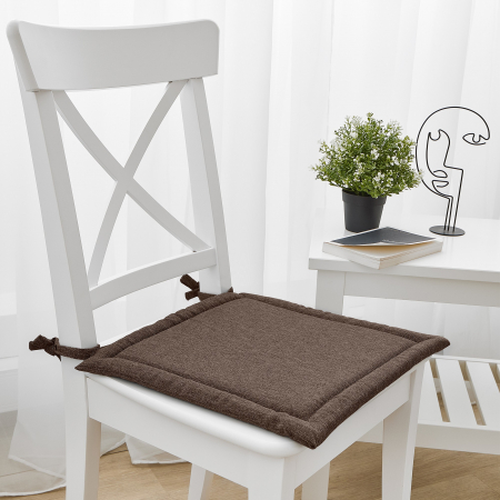 Подушка для стула "Волшебная Ночь" 40/40 Шоколад