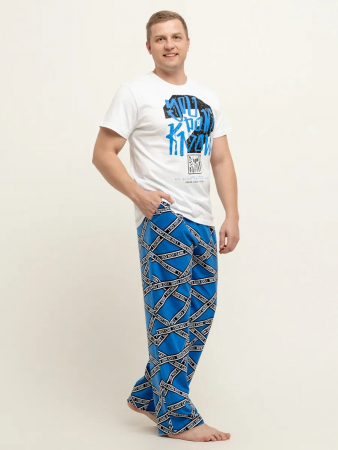 Мужская пижама "Вопросики" арт.мк1291