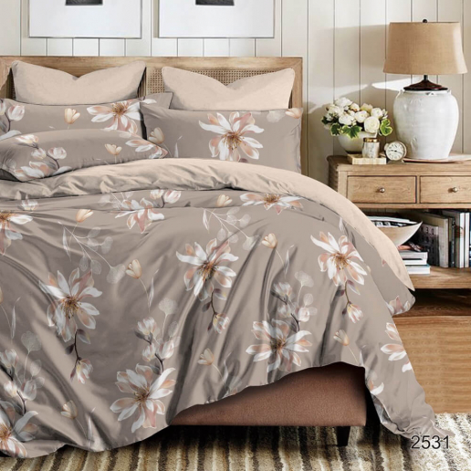 Постельное белье сатин / Ваниль