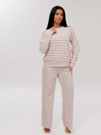 Женский костюм К-219(М) / Розовый (полосы)