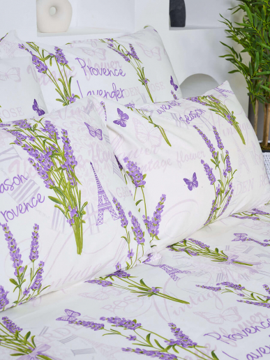 Комплект наволочек бязь (молния) /  Лаванда