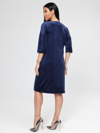 Женское платье Карисса / темно-синий